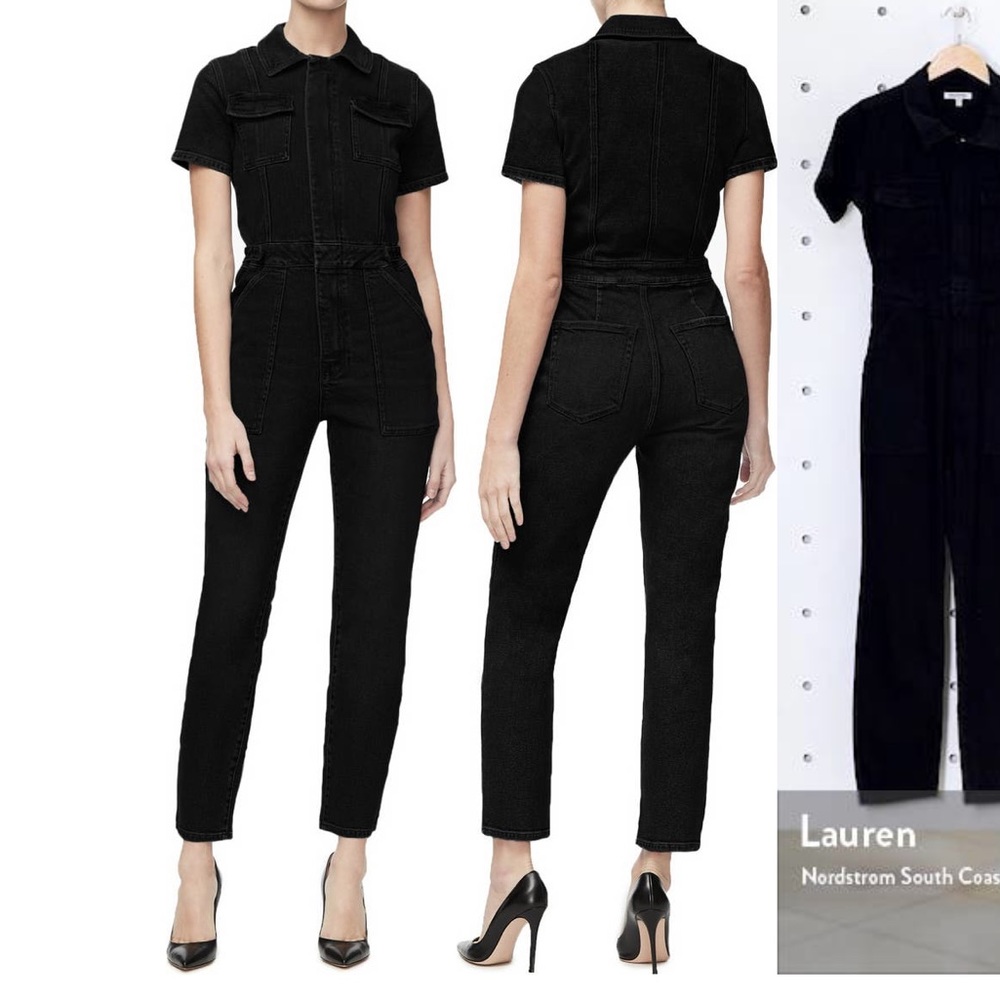 Good American Black Jumpsuit